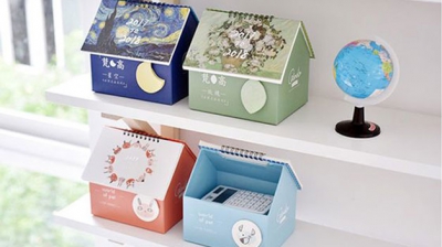 Mẫu lịch để bàn siêu cute dễ thương