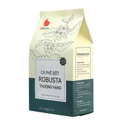 In túi cafe giấy Kraft 500gram