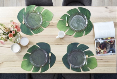 Thiết kế giấy lót bàn ăn, giấy lót ly, chén