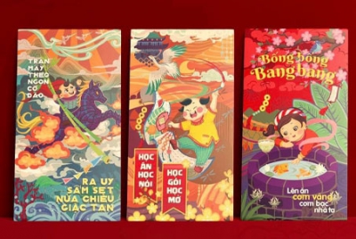 Thiết kế phong bao lì xì tết theo yêu cầu