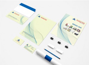 Thiết kế bộ nhận diện thương hiệu cho văn phòng