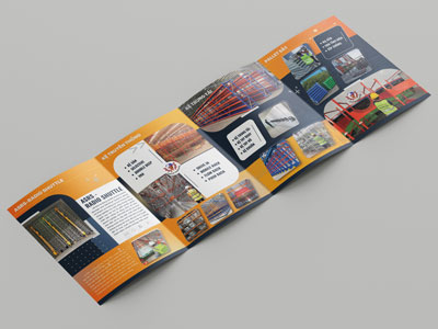 in brochure in tờ gấp 4