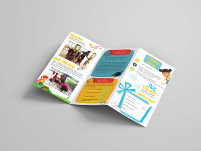 in brochure in tờ gấp ziczac