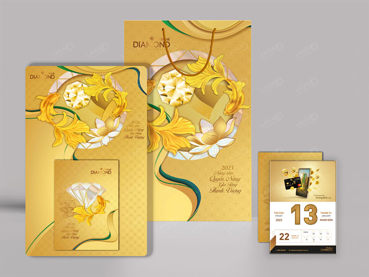 Dịch vụ in lịch bloc độc quyền theo yêu cầu