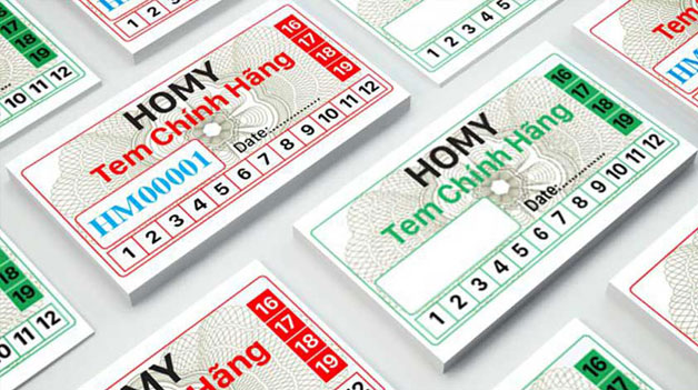 in tem vỡ - in tem bảo hành