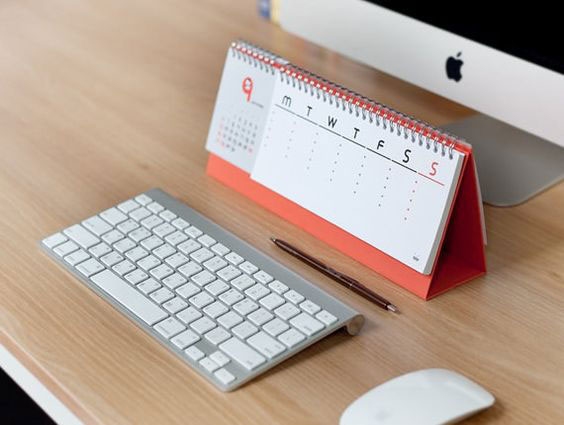 Lịch để bàn siêu cute dễ thương