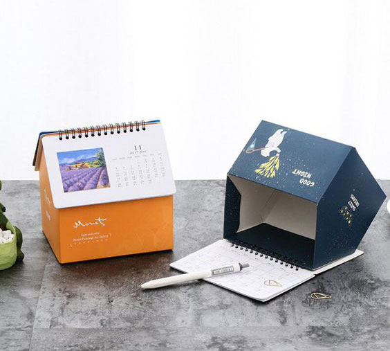 Lịch để bàn siêu cute dễ thương