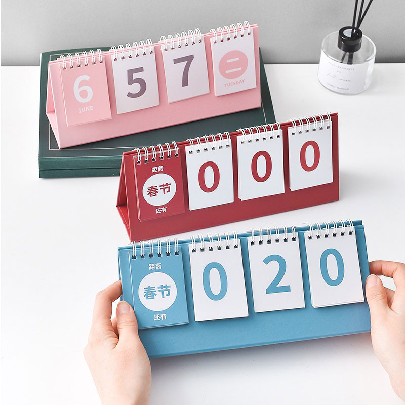 mẫu lịch để bàn cute 2022