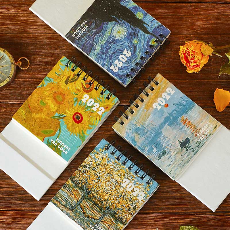 mẫu lịch để bàn cute 2022