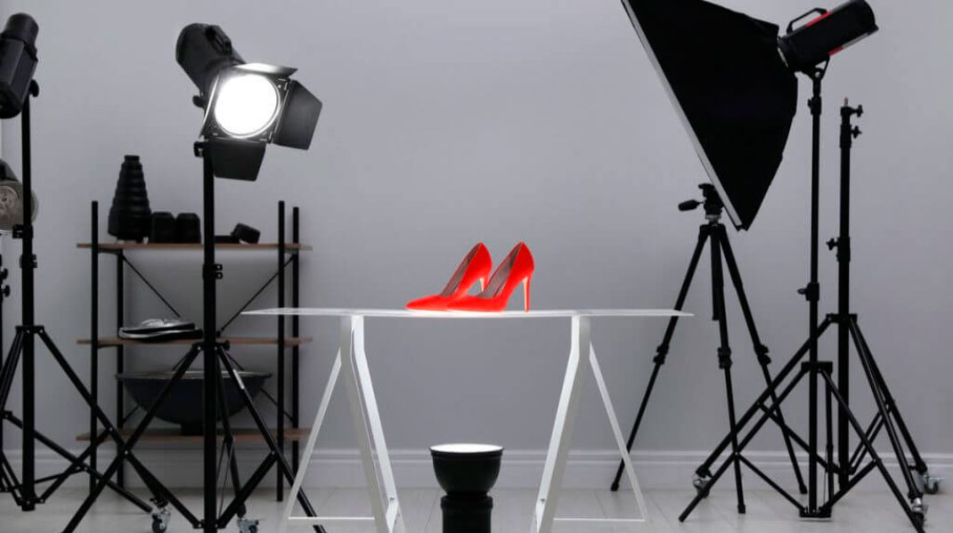 Chụp ảnh sản phẩm giày