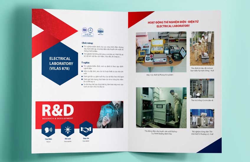 In tờ gấp - brochure A3 gập đôi