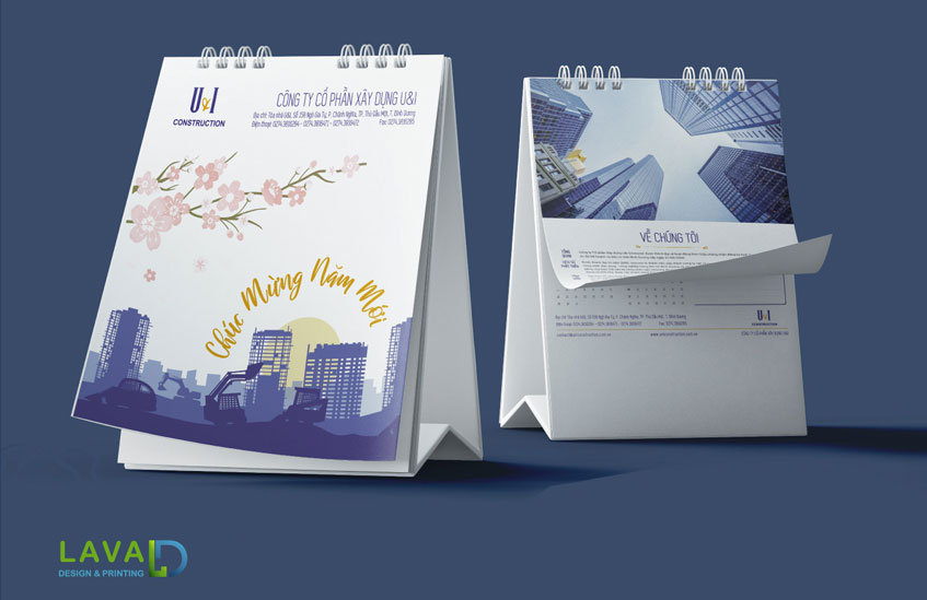 In lịch để bàn