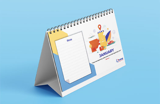 In lịch để bàn