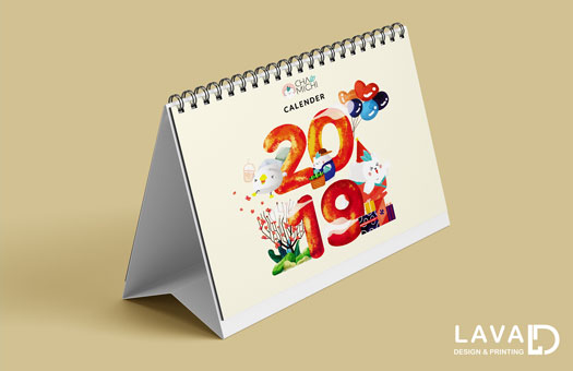 In lịch để bàn