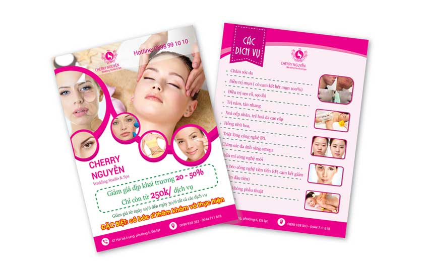 In tờ rơi - leaflet - flyer A4 giá rẻ