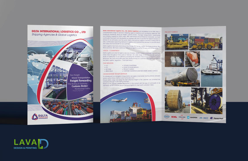 In tờ gấp - brochure A3 gập đôi