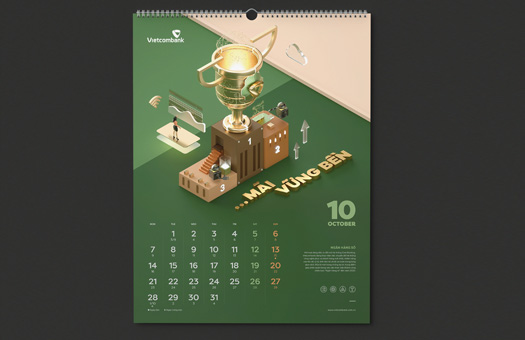 In lịch treo tường theo yêu cầu