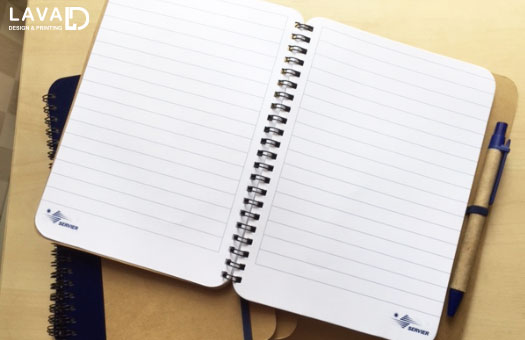 In sổ tay lò xo theo yêu cầu