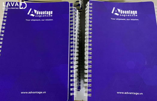 In sổ tay lò xo theo yêu cầu