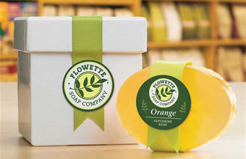 In sticker decal giấy tròn