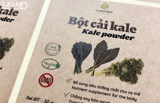 In decal giấy kraft