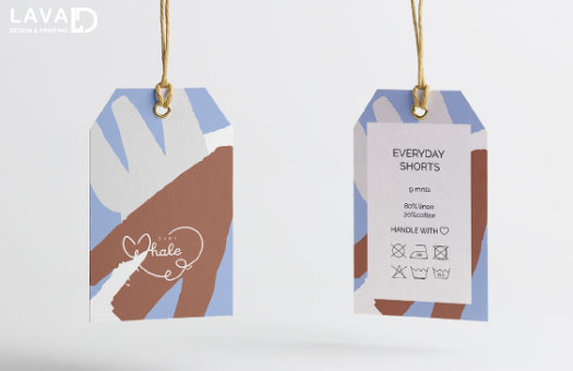 in tag mác quần áo