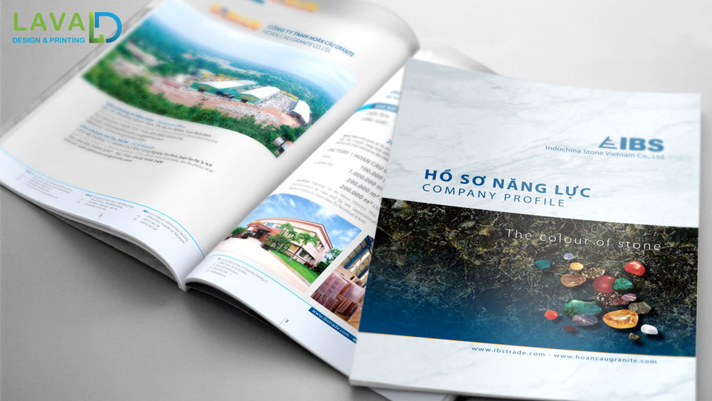Thiết kế hồ sơ năng lực - profile công ty