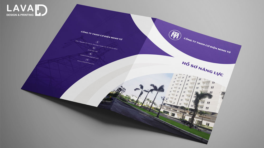 Thiết kế hồ sơ năng lực - profile công ty