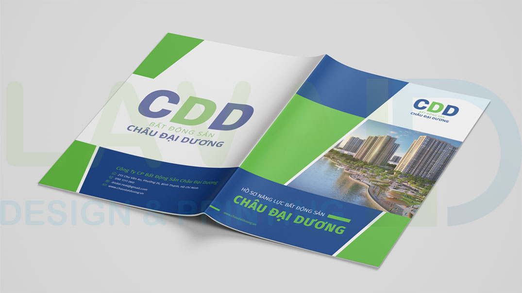 Thiết kế hồ sơ năng lực - profile công ty