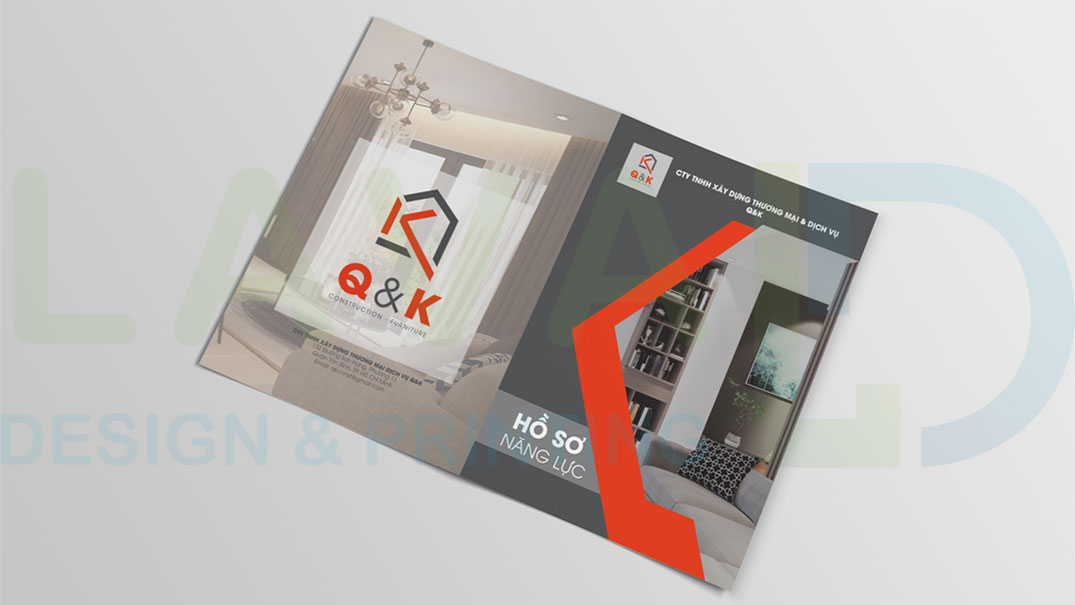 Thiết kế hồ sơ năng lực - profile công ty