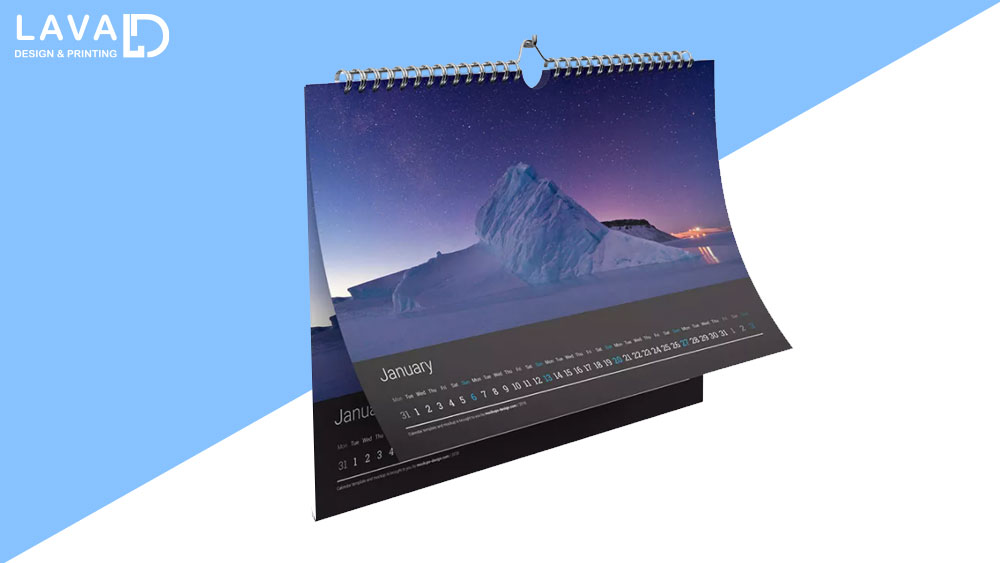 Thiết kế lịch treo tường