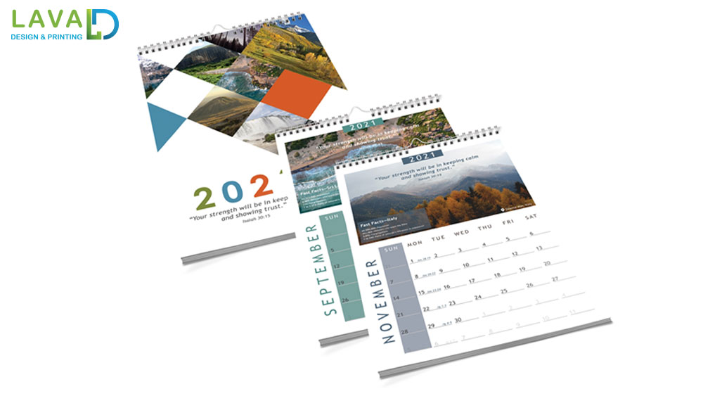 Thiết kế lịch treo tường