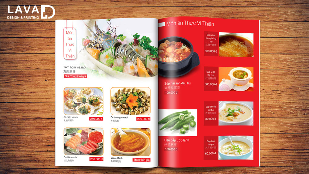 Thiết Kế Menu