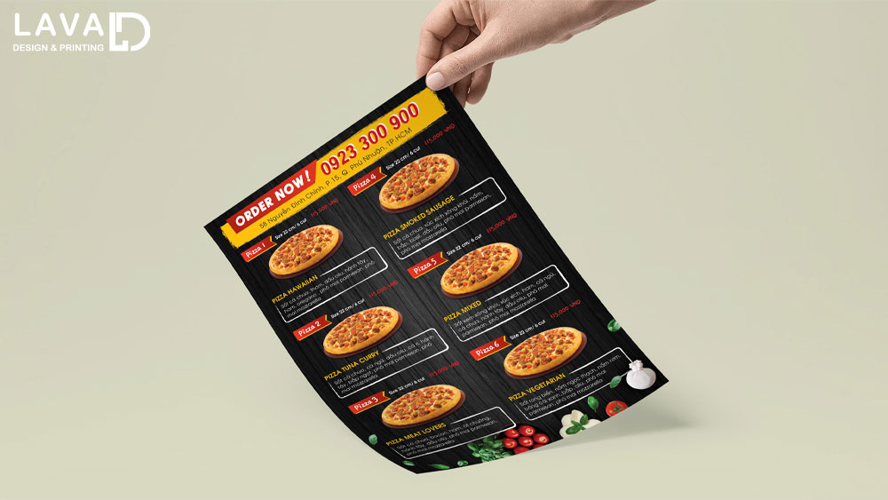 Thiết kế tờ rơi - leaflet - flyer