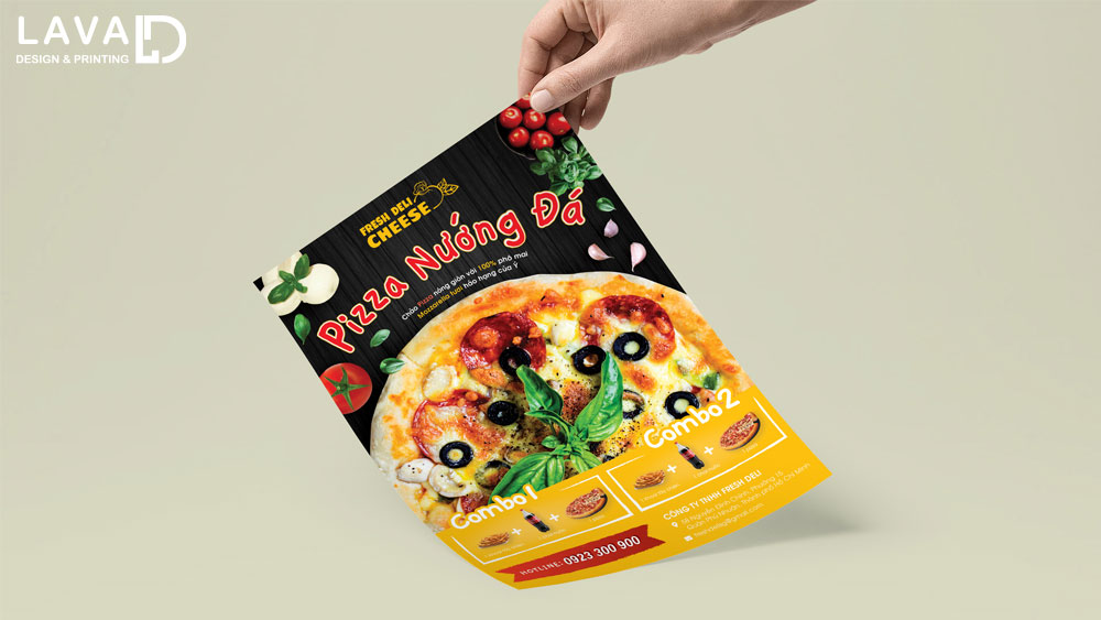 Thiết kế tờ rơi - leaflet - flyer