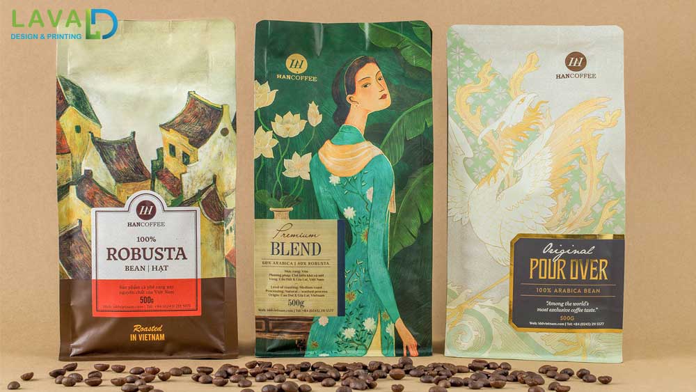 Thiết Kế Bao Bì Cà Phê Đẹp