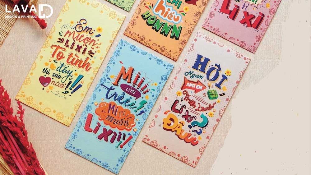 Thiết Kết Phong Bao Lì Xì Tết