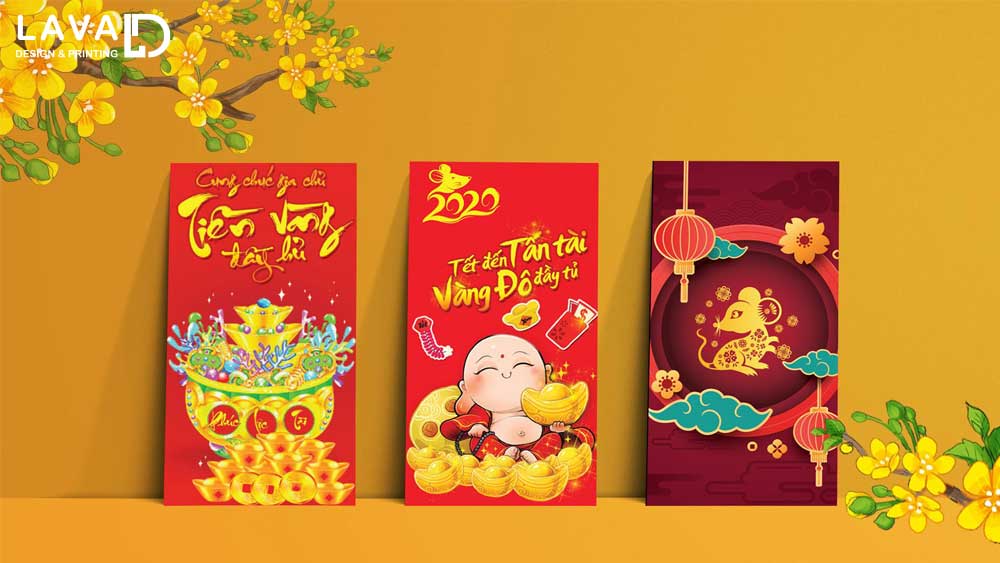 Thiết Kết Phong Bao Lì Xì Tết