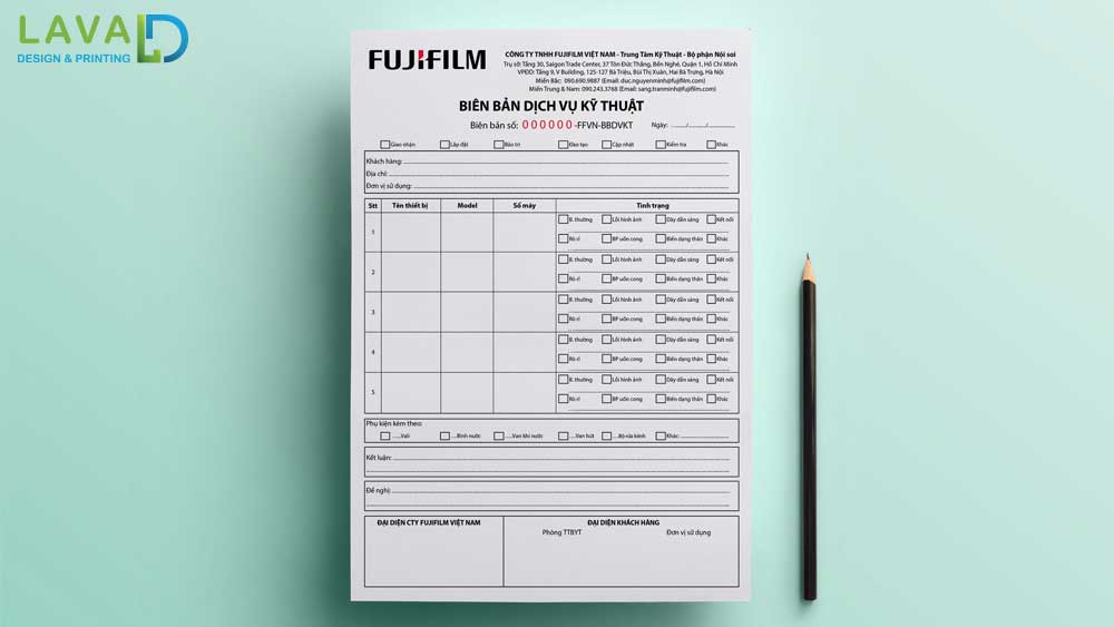 Thiết Kế Mẫu Phiếu Bảo Hành Sản Phẩm