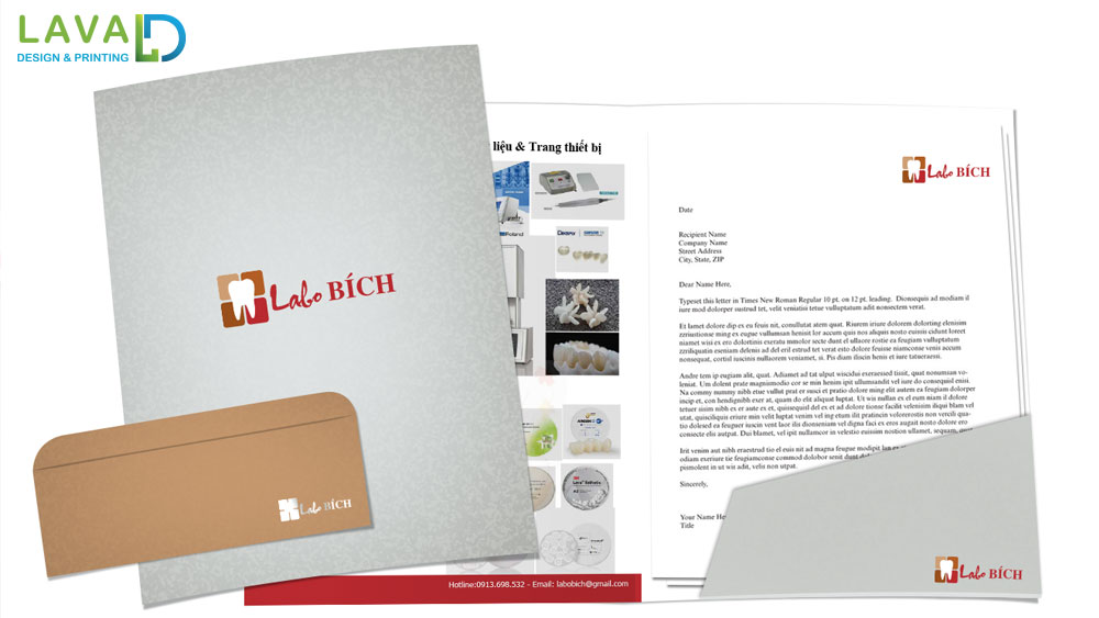 Thiết Kế Folder - Bìa Hồ Sơ