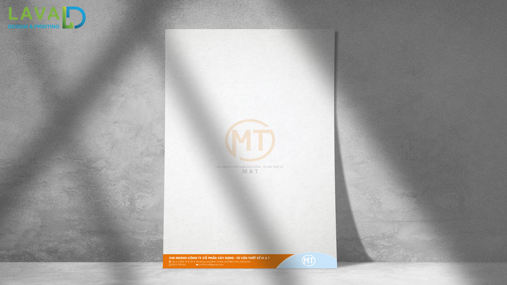 Thiết kế giấy tiêu đề - letter head