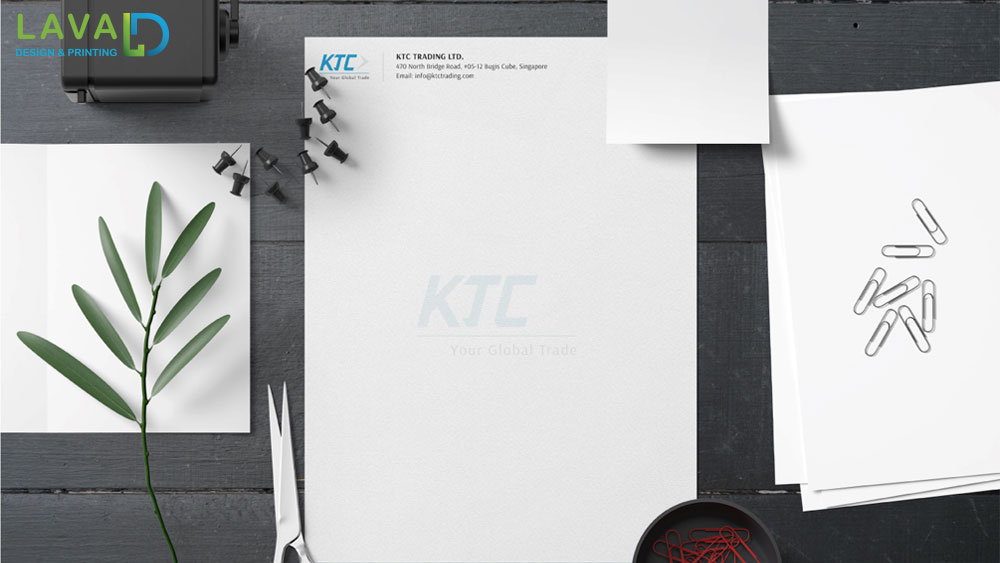 Thiết kế giấy tiêu đề - letter head